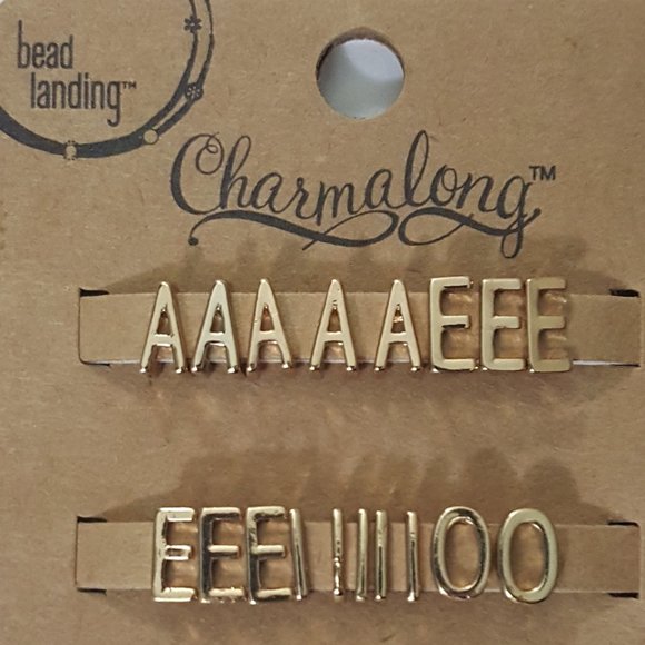 Charmalong Letter Charms 